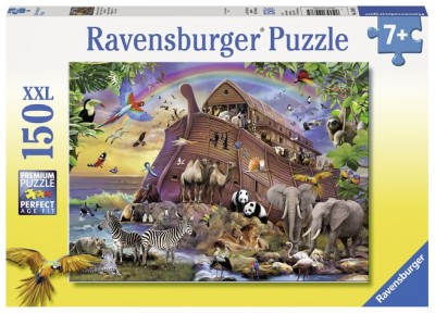 PUZZLE ARCA CU ANIMALUTE, 150 PIESE foto