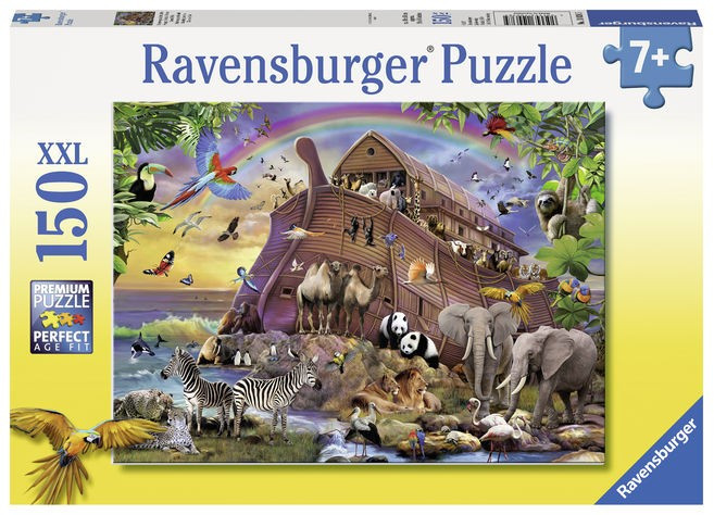 Puzzle Arca Cu Animalute, 150 Piese