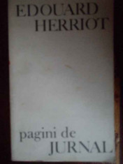 Pagini De Jurnal - Edouard Herriot ,300002 foto