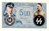 WW2 bancnota fantezie 5 lei 1938