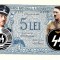 WW2 bancnota fantezie 5 lei 1938