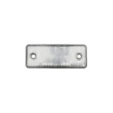 Lampa reflectorizanta alba dreptunghiulara pentru remorca 95.5 x 37.5 mm