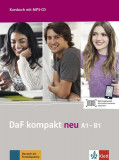 DaF kompakt neu A1-B1. Kursbuch mit MP3-CD - Paperback brosat - Birgit Braun, Margit Doubek, Nadja F&uuml;gert - Klett Sprachen