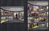 Maldive 2016 - Mari pictori - Gustave Caillebotte, Colita + Bloc, MNH