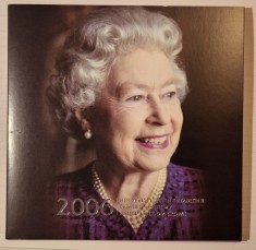 Marea Britanie, United Kingdom, 5 pounds 1995, folder, coin set, KM#1062