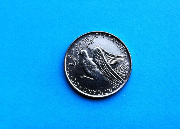 100 Lire 1972 Vatican-UNC-RAR