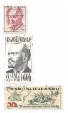 Cehoslovacia - Marci diverse (3 buc.), 1970, obliterate