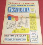Revista FOTBAL - nr. 273 (18.08.1971) prezentarea loturilor cluburilor din div. A