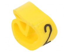 Markere Marcaj PVC Galben 4-10mm