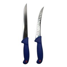 Set cutite profesionale de macelarie, filetat, transat, dezosat, 2 cutite, otel carbon