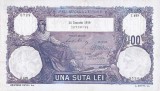 REPRODUCERE bancnota 100 lei 1910 Romania