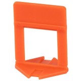 Set 100 distantiere/cleme/clipsuri pentru nivelare si aliniere a placilor ceramice, 2 mm, Strend Pro