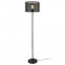 Lampa de podea Arensburg, 153 cm, 1 x E27, max. 60W, metal negru
