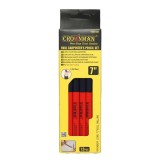 Set 12 creioane ovale tamplarie, constructii 178x4.2x2mm Crownman