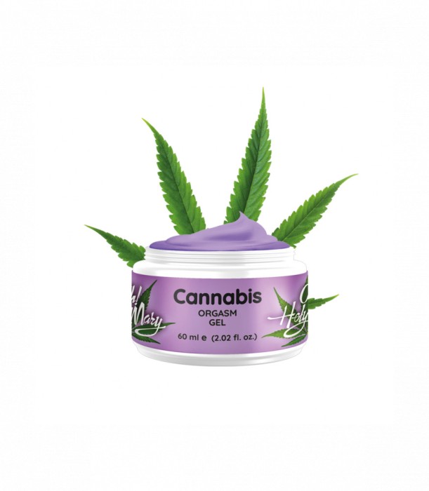 Gel lubrifiant, Nuei Cosmetics, Oh! Holy Mary, Cannabis Orgasm Gel, 60 ml