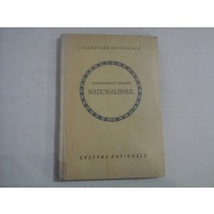 NATIONALISMUL - RABINDRANATH TAGORE