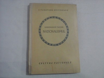 NATIONALISMUL - RABINDRANATH TAGORE foto