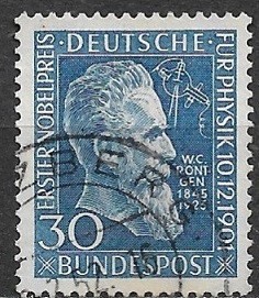 C104 - Germania RF 1951 - Rontgen stampilat foto