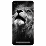 Husa silicon pentru Xiaomi Redmi 4A, Majestic Lion Portrait
