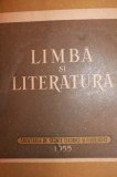 LIMBA SI LITERATURA