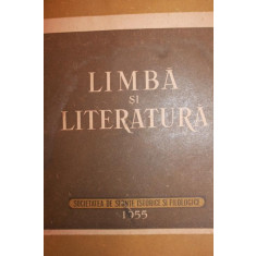LIMBA SI LITERATURA - N. I. BARBU, AL. BISTRITIANU