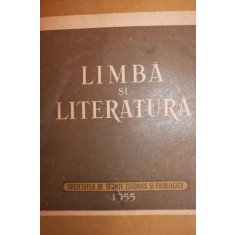 LIMBA SI LITERATURA