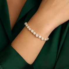 Brățară Piatra Lunii, piatră semiprețioasă, elastic