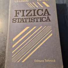 Fizica statica L. D. Landau E. M. Lifsit