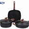 SET GATIT 5 PIESE ALUMINIU FORJAT, MALTA