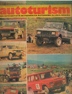 C10578 - AUTOTURISM NR. 6 - 1985. PE COPERTA MASINI DE TEREN foto
