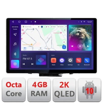 Navigatie dedicata Kia Soul 2020- N-soul Edonav ecran 13&amp;quot; 2K 8 si 128 Android Waze USB Navigatie 4G 360 Toslink Youtube Radio kit- CarStore Technology foto