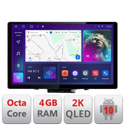 Navigatie dedicata Kia Soul 2020- N-soul Edonav ecran 13&quot; 2K 8 si 128 Android Waze USB Navigatie 4G 360 Toslink Youtube Radio kit- CarStore Technology