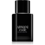 Armani Code Eau de Toilette reincarcabil pentru bărbați 50 ml, Apa de toaleta