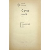G. Calinescu - Cartea nuntii (Editia: 1972)