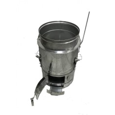 Ceaun Inox cu Soba si Capac, Basculant, 80 Litri