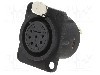 Conector, Neutrik, NC7FD-L-B-1