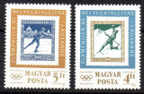 UNGARIA 1985, Sport, Expo Olymphilex 85, Lausanne, timbru /tb, serie neuzata