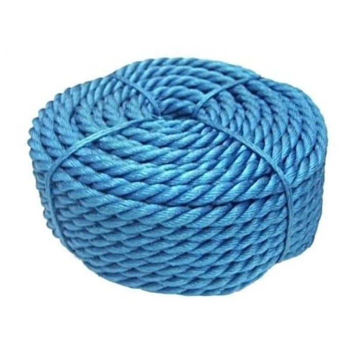 Franghie polipropilena, diametru 8 mm, lungime 100 m, Albastru