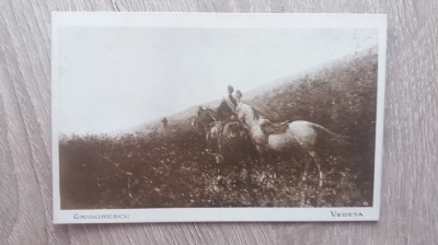QW28 - Tematica arta - tablou pictor roman - Grigorescu foto