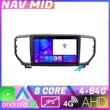 Navigatie Kia Sportage facelift 2019 KIT sportage 19 EDOTEC-LITE Android Ecran 720P Octa Core 4 64 Carplay CarStore Technology
