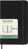 Agenda 2025/2026 - Moleskine Classic 18 Months Weekly Planner - Hardcover, Pocket (Black) | Moleskine