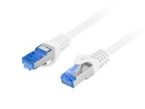PATCHCORD CAT.6A S FTP LSZH CCA 2M WHITE FLUKE PASSED LANBERG