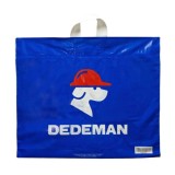 Sacosa personalizata Dedeman, tip toarta, PJD, albastru, 50 x 60 cm