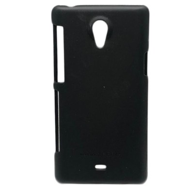 Husa telefon Plastic Sony Xperia T Black Roxfit foto