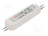 Alimentator pentru LED, 9...24V DC, 1,4A, 33,6W, MEAN WELL - LPC-35-1400