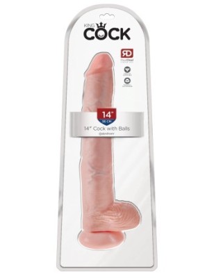 Vibrator Cocos de 14 inchi cu bile luminoase foto