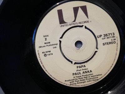 Paul Anka - Papa/You&amp;rsquo;re Having&amp;hellip;(1974/United/RFG) - VINIL/Vinyl/NM foto