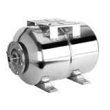 Cumpara ieftin Vas expansiune hidrofor inox, orizontal 50 litri, 10 bari - membrana inclusa
