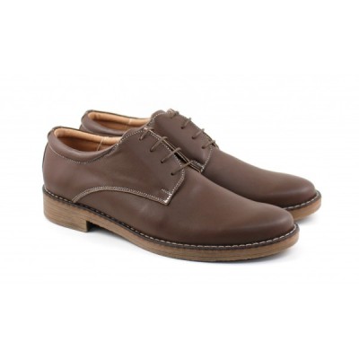 Pantofi barbati casual din piele naturala box 859MD foto