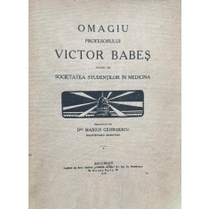 Victor Babeş, Omagiu, Societatea Studenţilor &icirc;n Medicină